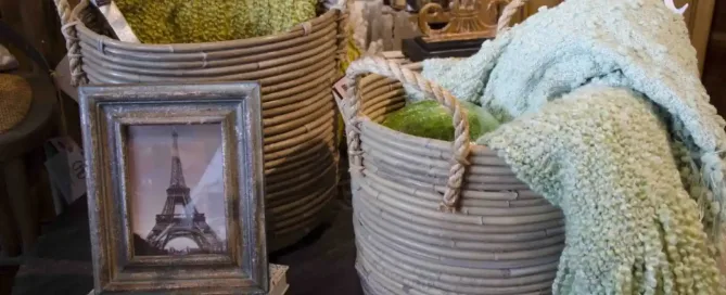 CHD interiors table display for the memorial day sale