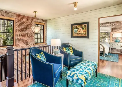 Chair Accents in Foyer of Home Interior Design