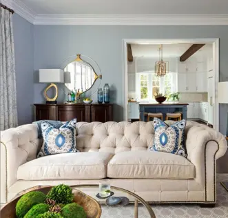 Use grounding elements to bring your space together with Interior Design tips