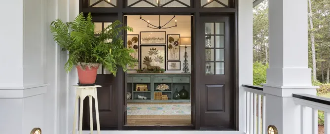Entryway Interior Design Tips from our team of Charleston Interior Designers
