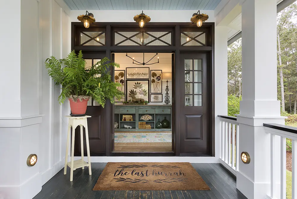 Entryway Interior Design Tips from our team of Charleston Interior Designers