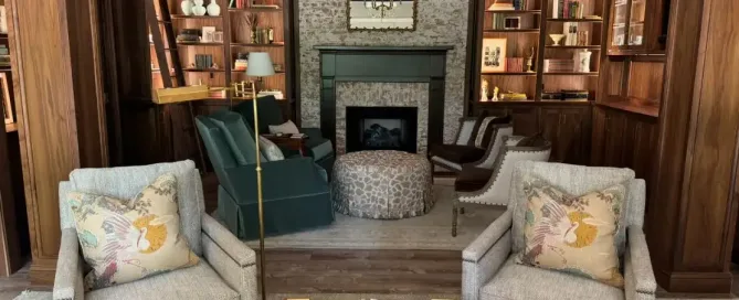 Dark Academia interior design tips from Charleston Interior Designers