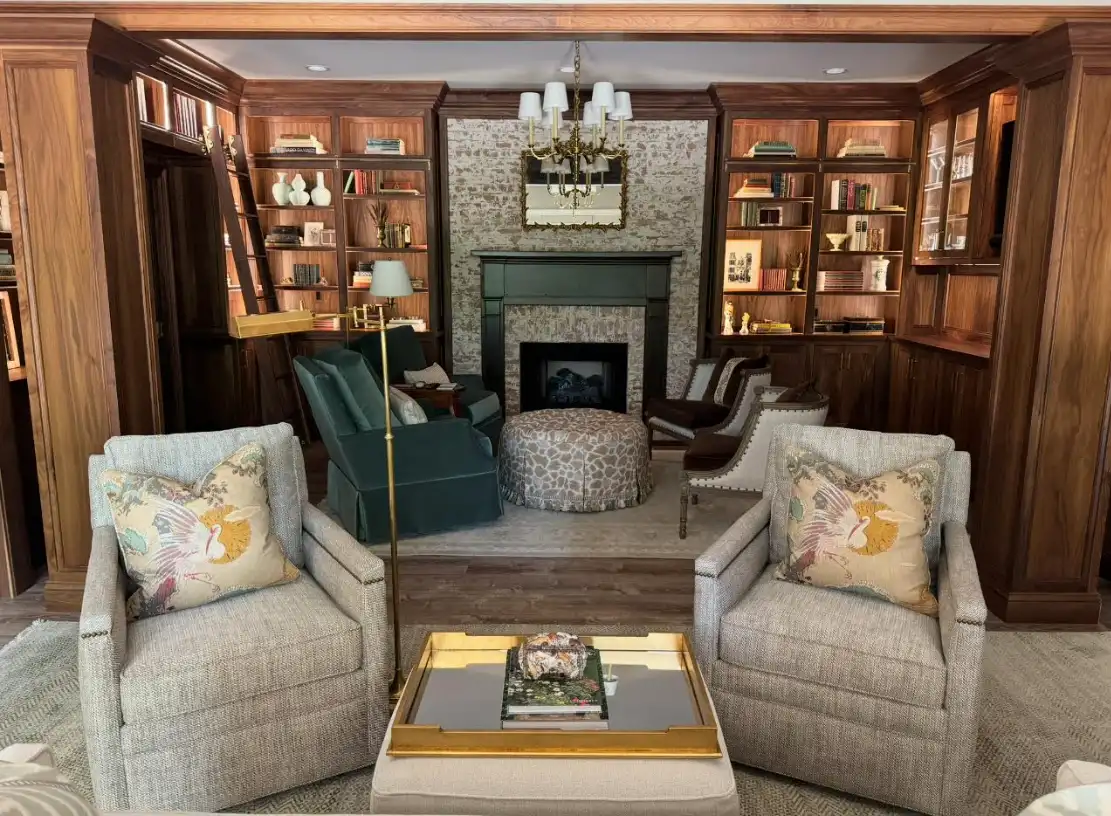 Dark Academia interior design tips from Charleston Interior Designers