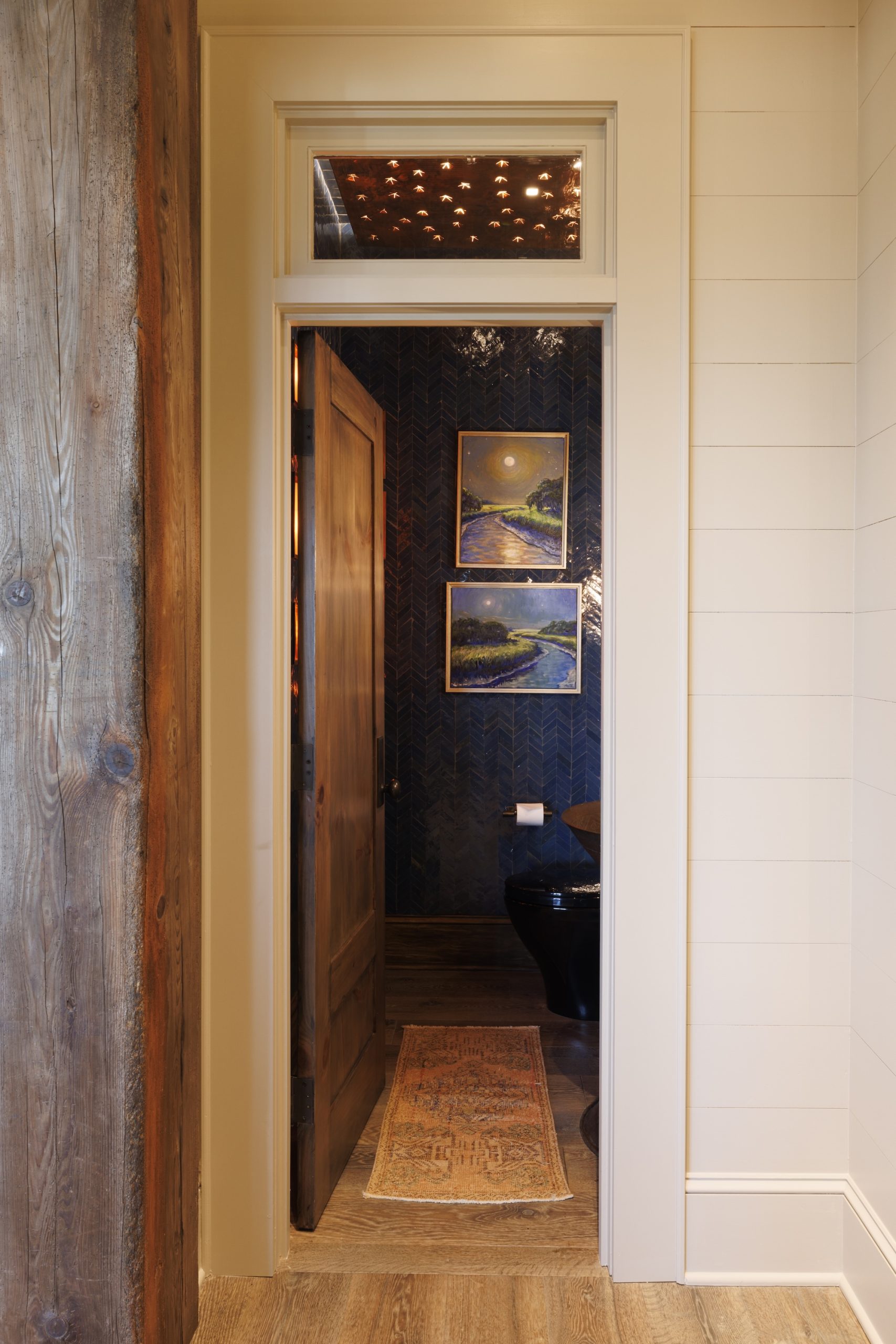 transitional coastal bathroom interior design from Georgetown interior designers